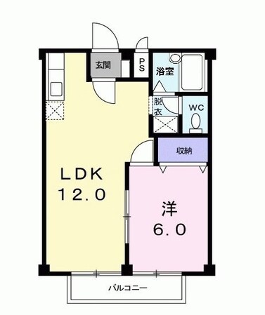 ハイツホープＣの物件間取画像